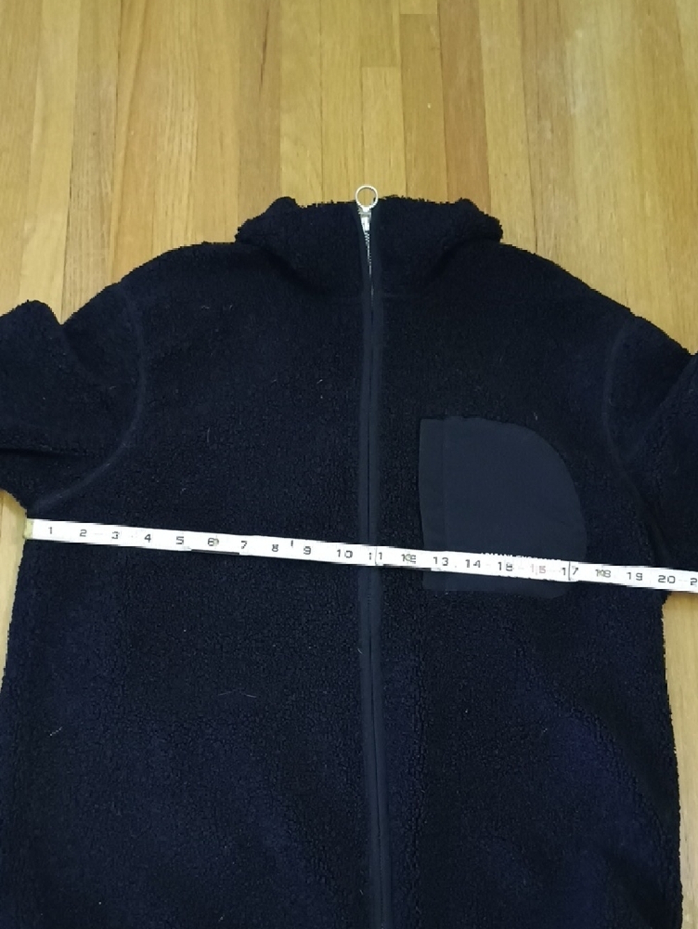 Armani Exchange Black Bomber-Style Zip Jacket With Chest Pocket - Picture 9 of 9